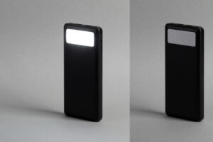 Зарядное устройство “Lumos” 10000 mAh с фонариком, цвет белый Акции Роспринтекс