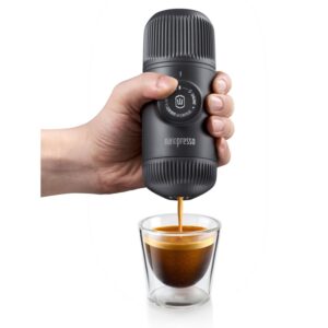 Ручная мини кофемашина «Nanopresso», черный Акции Роспринтекс