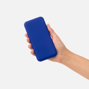 Внешний аккумулятор с подсветкой Luce Ultramarine 10000 mAh, ярко-синий Акции Роспринтекс